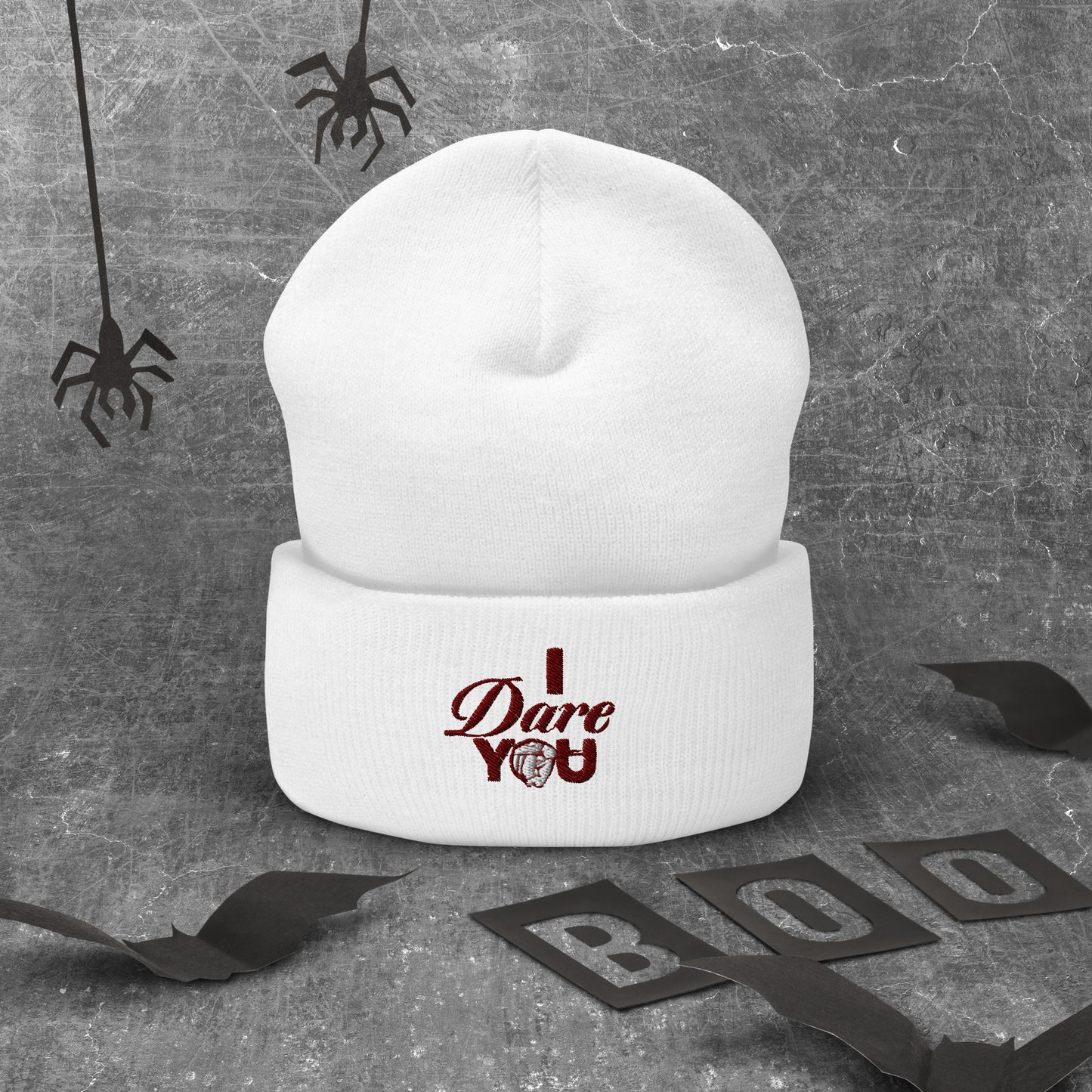 I Dare You Cuffed Beanie