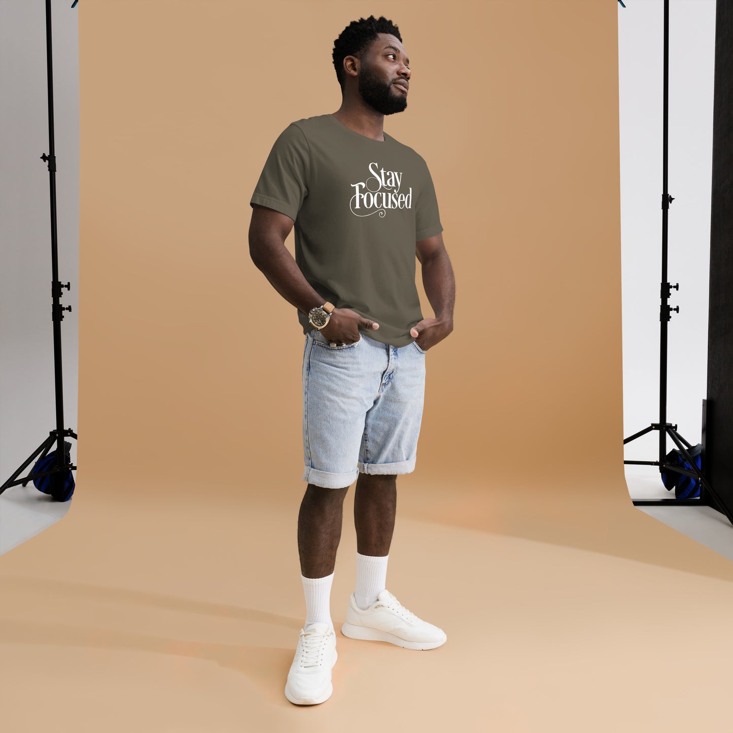 Stay Focused Unisex t-shirt