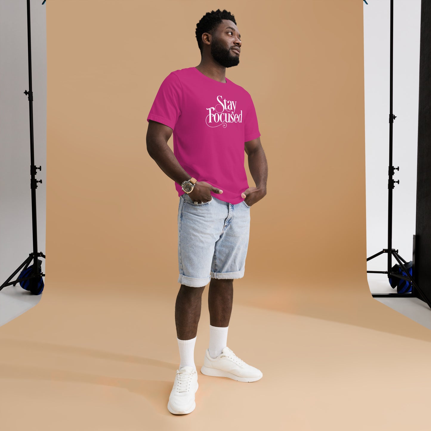 Stay Focused Unisex t-shirt