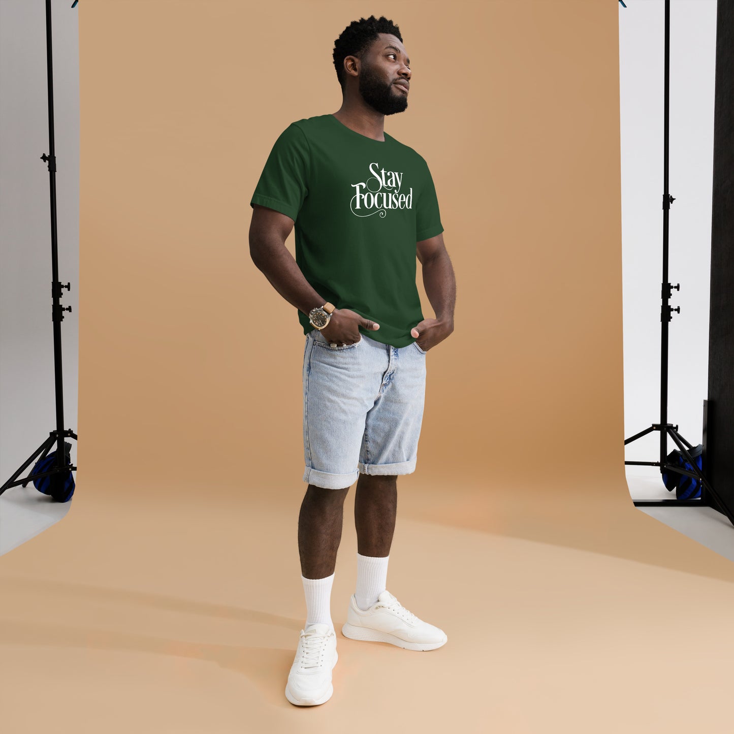 Stay Focused Unisex t-shirt