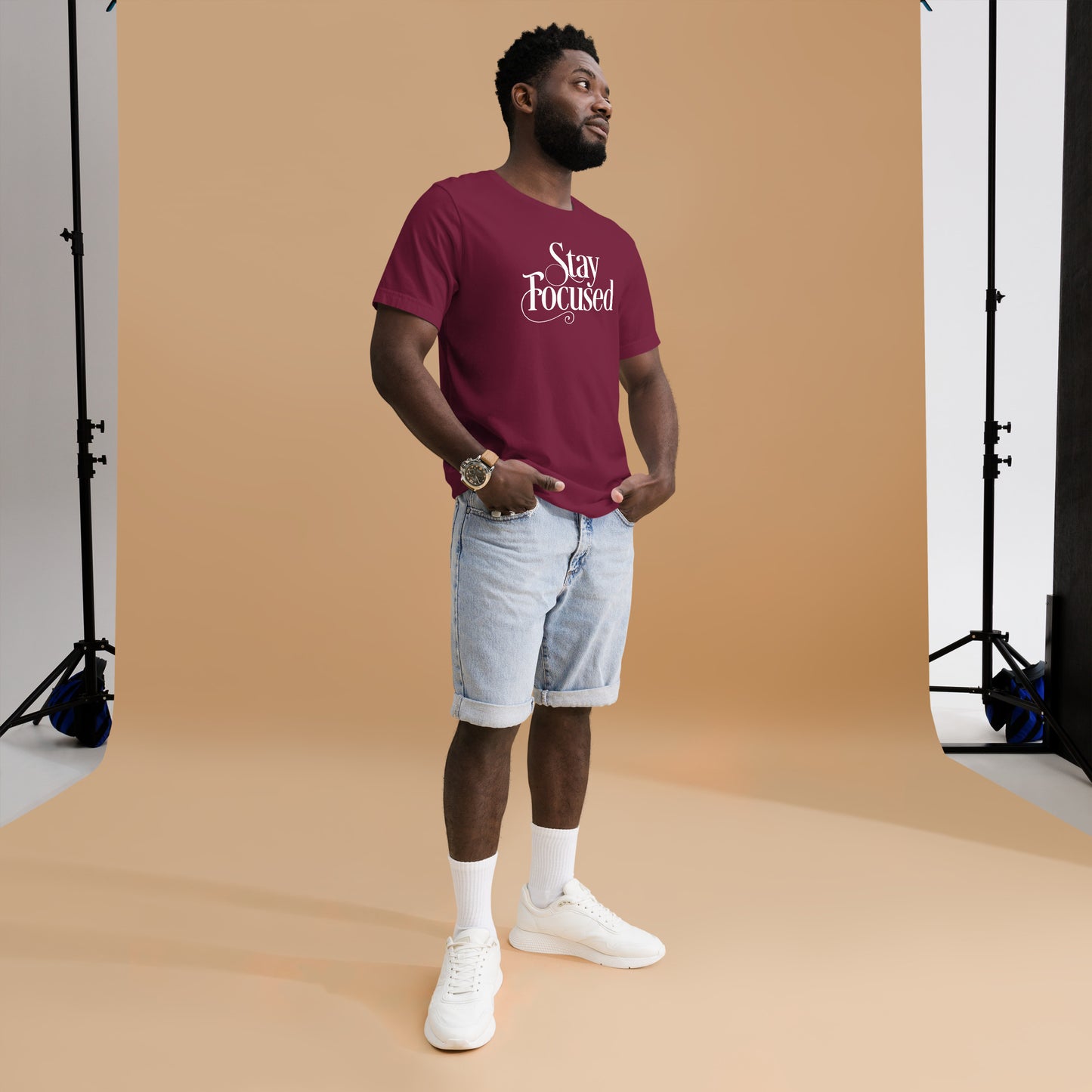 Stay Focused Unisex t-shirt