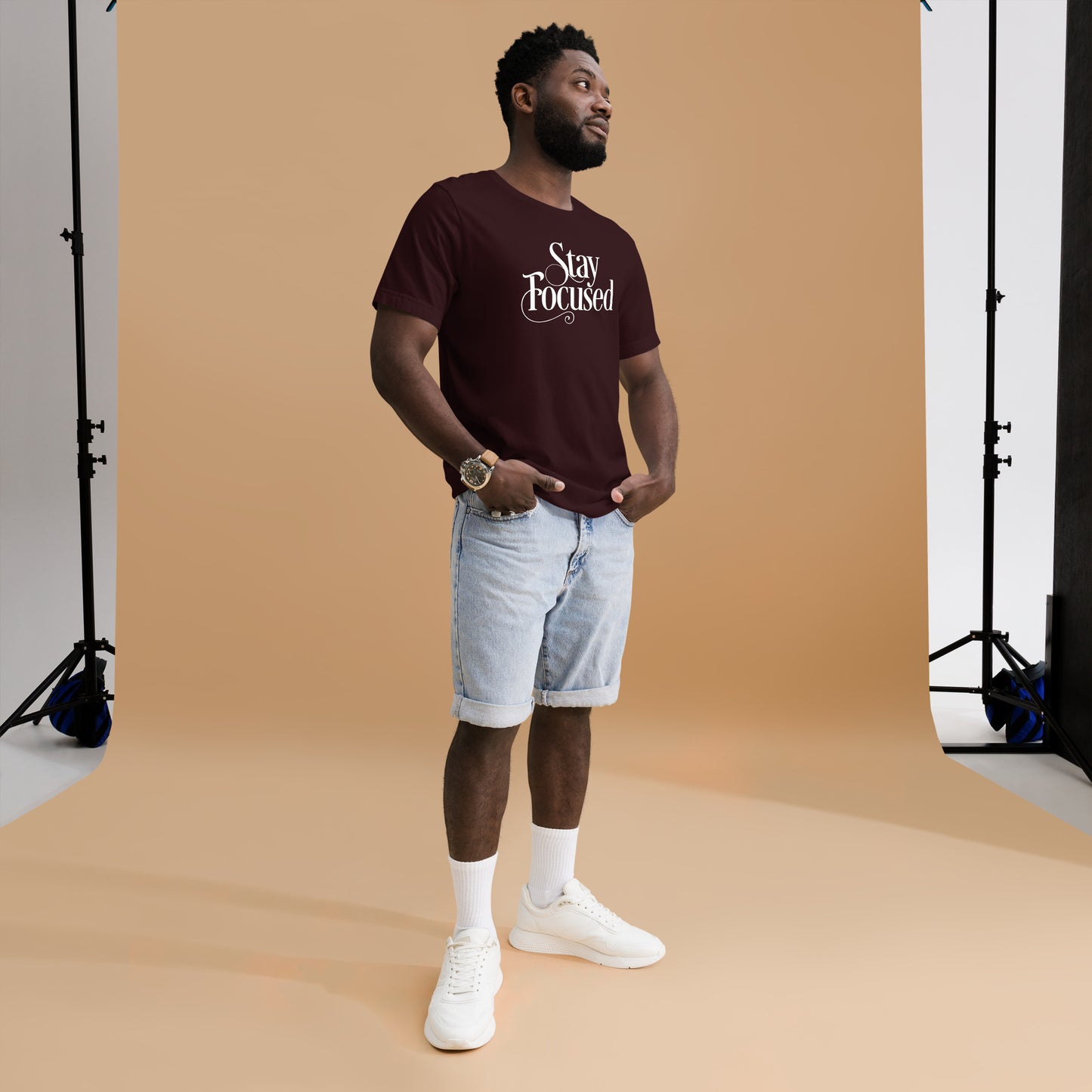 Stay Focused Unisex t-shirt