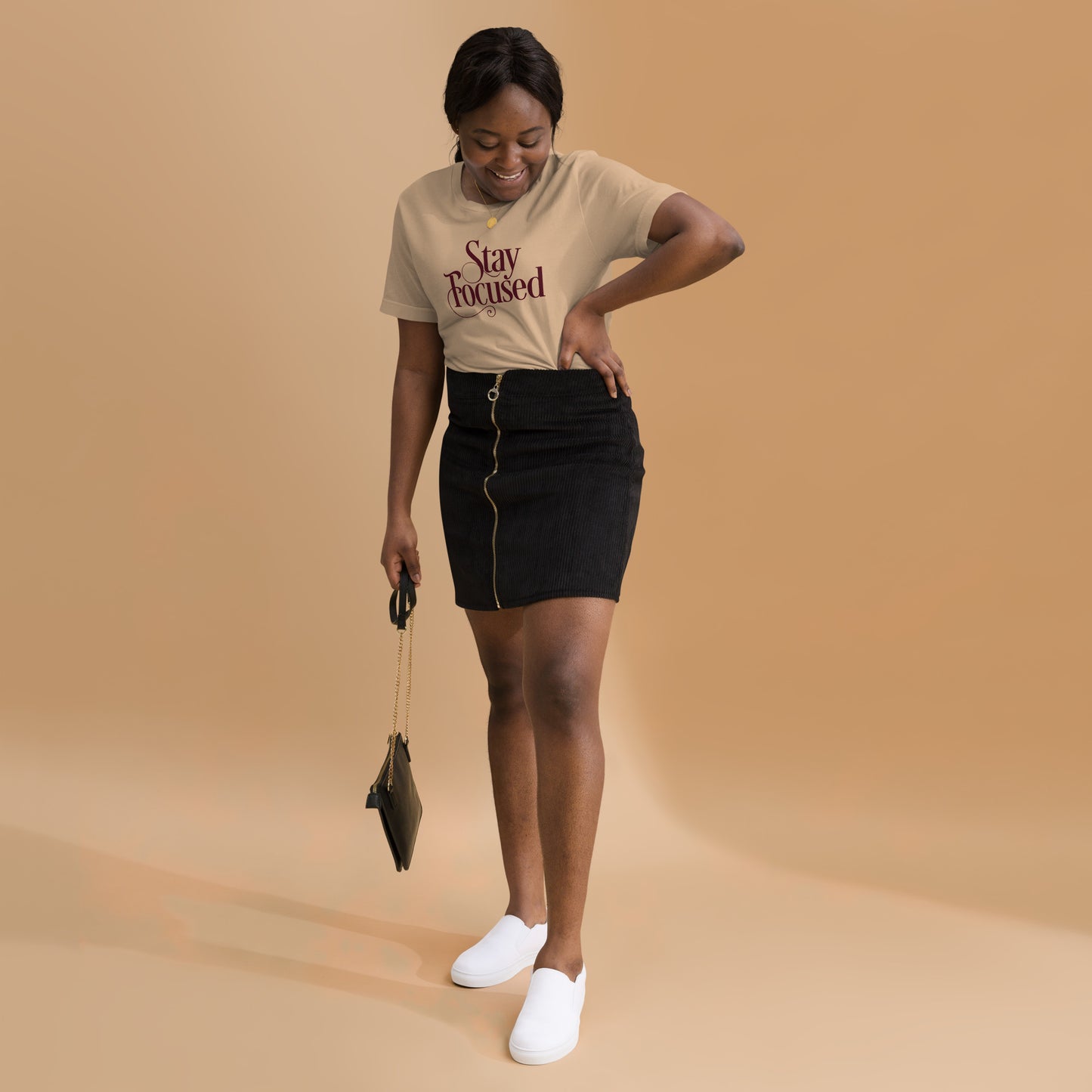 Stay Focused Light Colors Unisex t-shirt